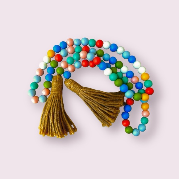 Handmade Woven Decor Bead Kid Baby Room Home Decor - Picture 2 of 2